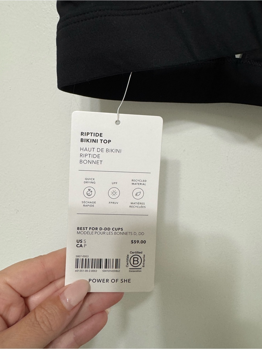 Athleta Riptide Bikini Top - Picture 4 of 7